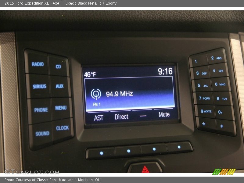 Tuxedo Black Metallic / Ebony 2015 Ford Expedition XLT 4x4