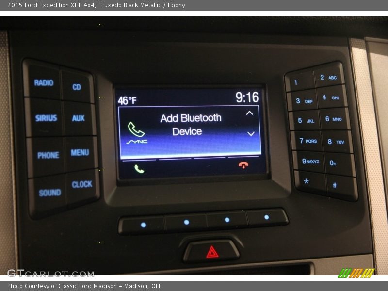 Tuxedo Black Metallic / Ebony 2015 Ford Expedition XLT 4x4