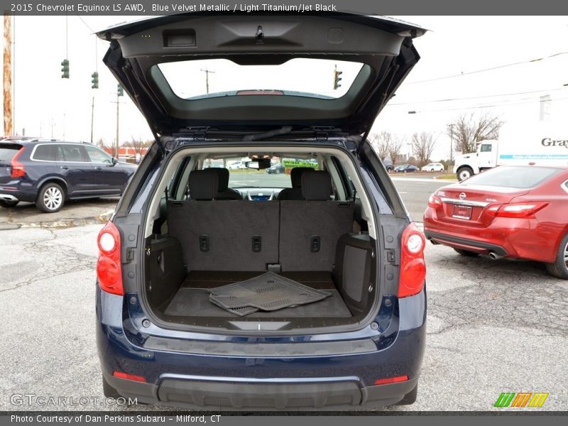 Blue Velvet Metallic / Light Titanium/Jet Black 2015 Chevrolet Equinox LS AWD