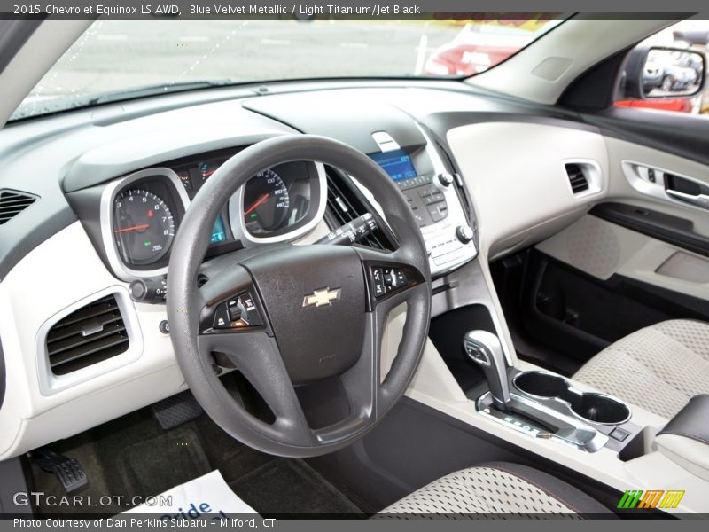 Blue Velvet Metallic / Light Titanium/Jet Black 2015 Chevrolet Equinox LS AWD