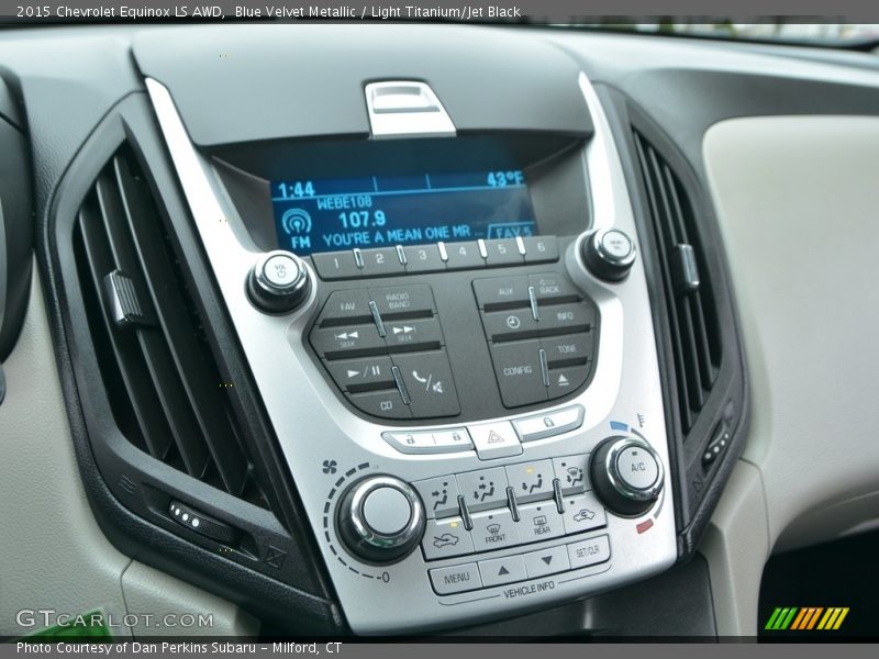 Blue Velvet Metallic / Light Titanium/Jet Black 2015 Chevrolet Equinox LS AWD
