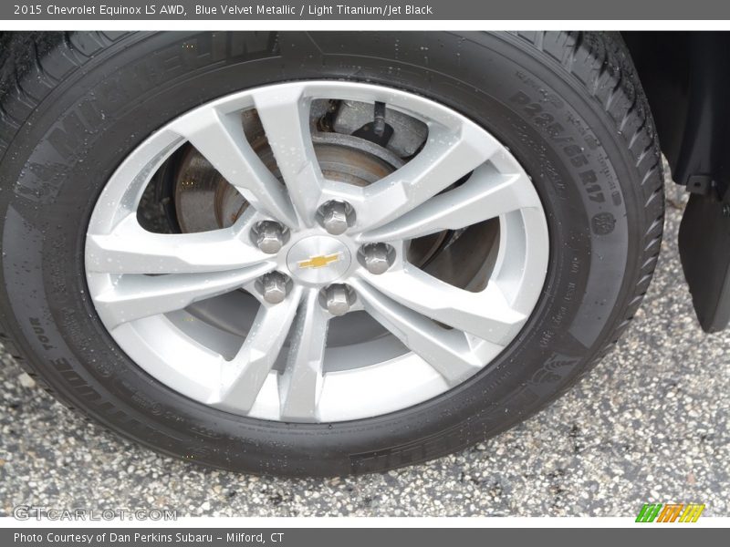 Blue Velvet Metallic / Light Titanium/Jet Black 2015 Chevrolet Equinox LS AWD