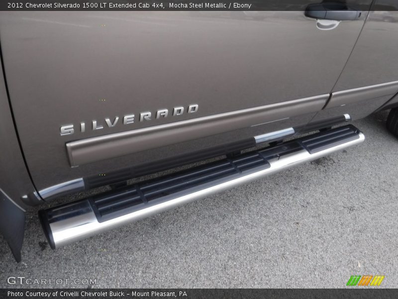 Mocha Steel Metallic / Ebony 2012 Chevrolet Silverado 1500 LT Extended Cab 4x4