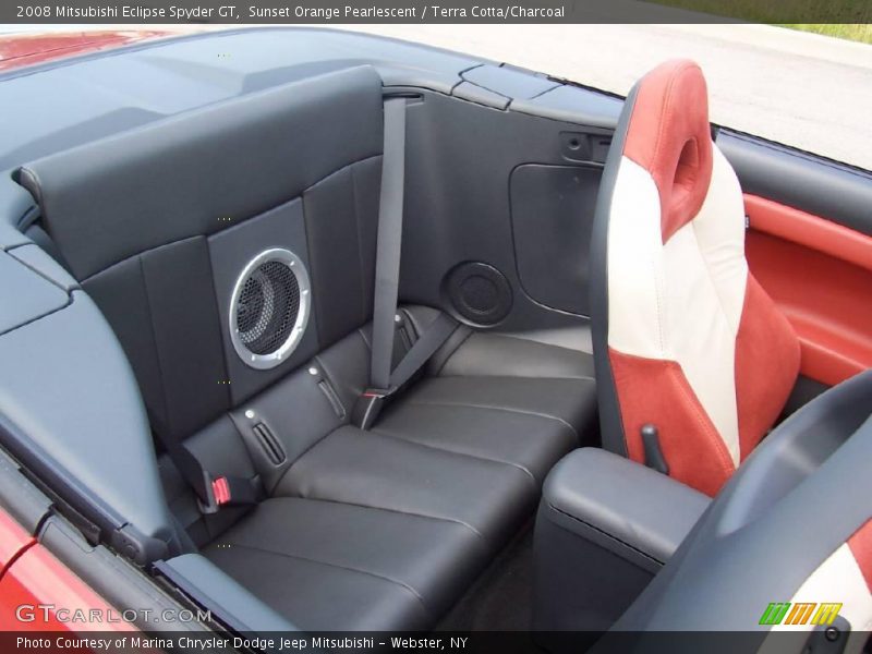 Sunset Orange Pearlescent / Terra Cotta/Charcoal 2008 Mitsubishi Eclipse Spyder GT
