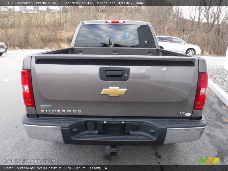 Mocha Steel Metallic / Ebony 2012 Chevrolet Silverado 1500 LT Extended Cab 4x4