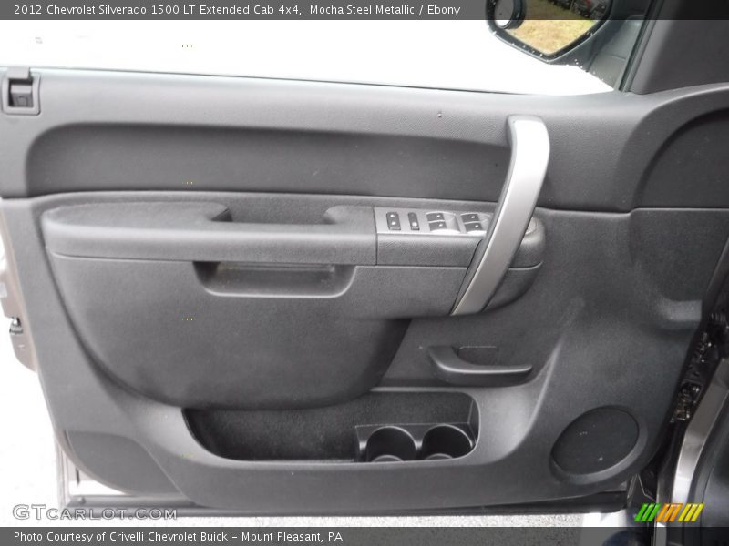 Mocha Steel Metallic / Ebony 2012 Chevrolet Silverado 1500 LT Extended Cab 4x4