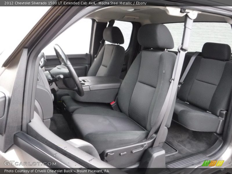 Mocha Steel Metallic / Ebony 2012 Chevrolet Silverado 1500 LT Extended Cab 4x4