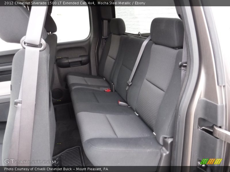 Mocha Steel Metallic / Ebony 2012 Chevrolet Silverado 1500 LT Extended Cab 4x4