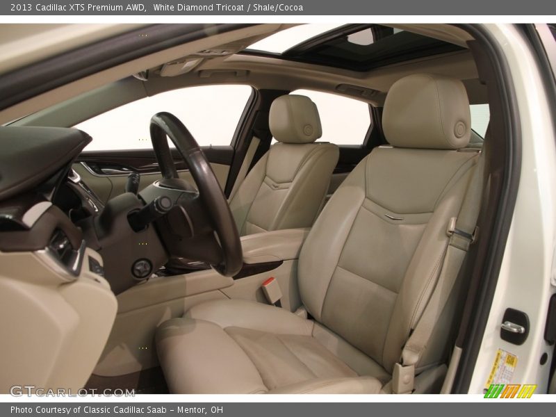 White Diamond Tricoat / Shale/Cocoa 2013 Cadillac XTS Premium AWD