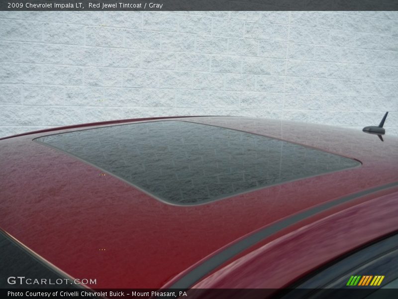 Red Jewel Tintcoat / Gray 2009 Chevrolet Impala LT