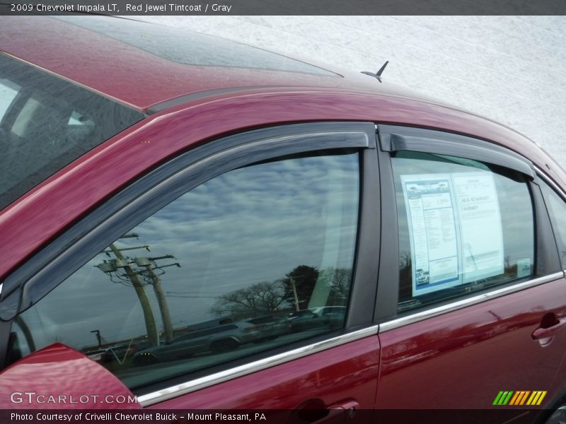 Red Jewel Tintcoat / Gray 2009 Chevrolet Impala LT