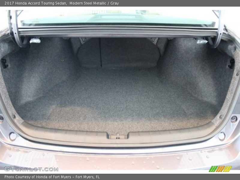 Modern Steel Metallic / Gray 2017 Honda Accord Touring Sedan