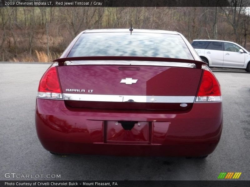 Red Jewel Tintcoat / Gray 2009 Chevrolet Impala LT