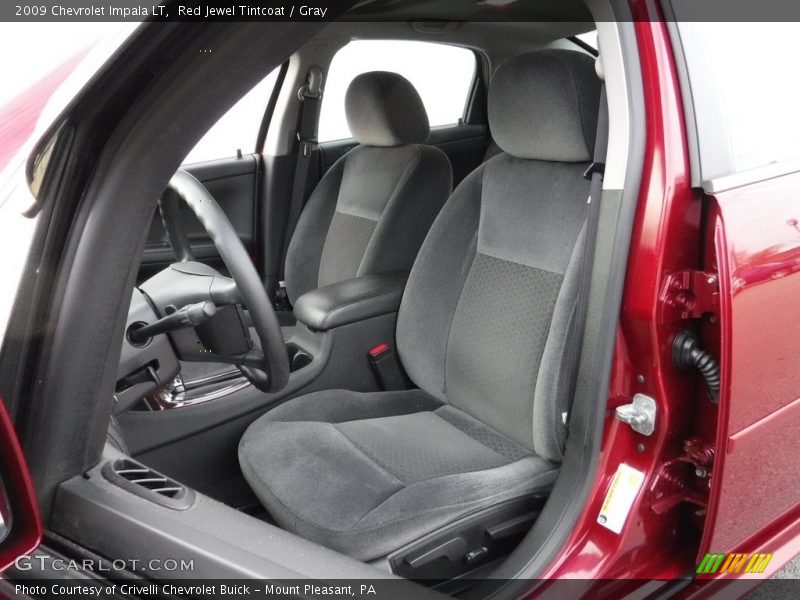 Red Jewel Tintcoat / Gray 2009 Chevrolet Impala LT