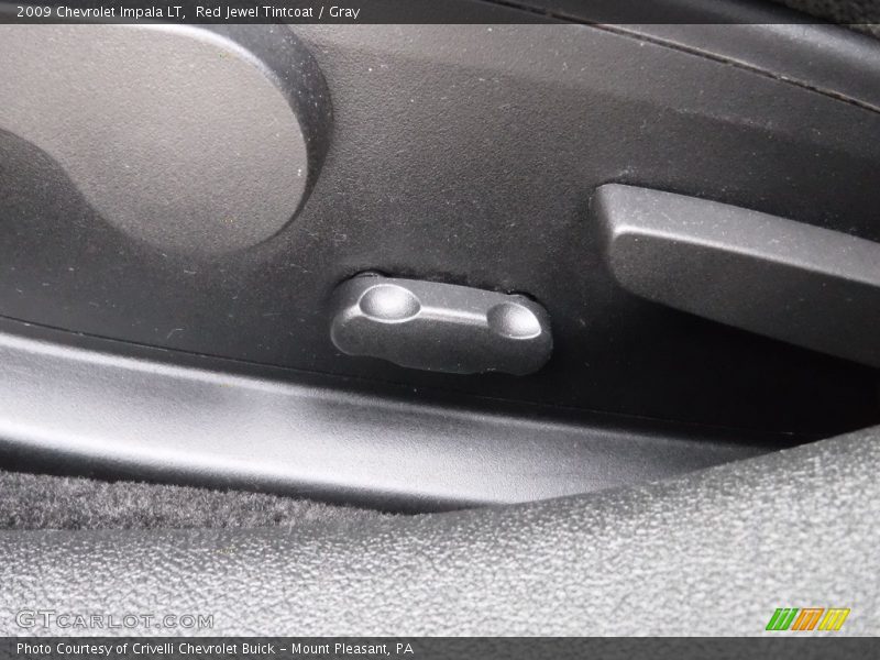 Red Jewel Tintcoat / Gray 2009 Chevrolet Impala LT