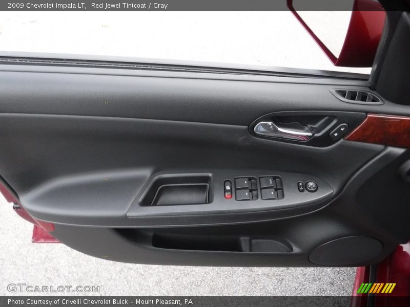 Red Jewel Tintcoat / Gray 2009 Chevrolet Impala LT