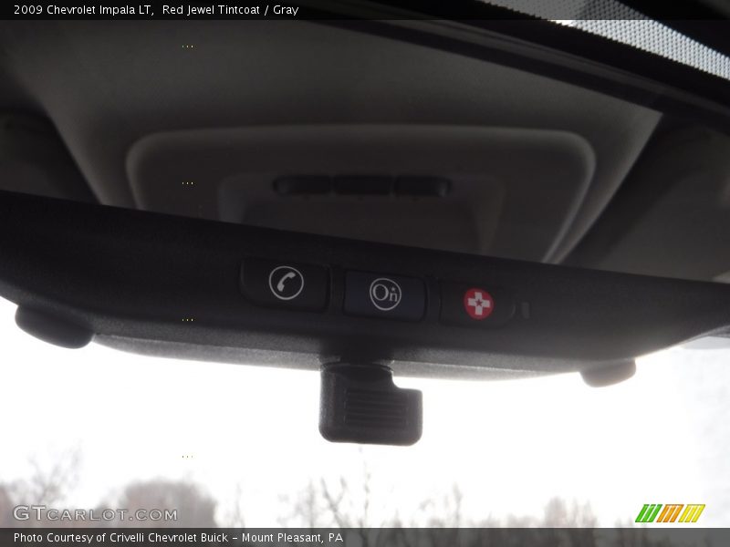 Red Jewel Tintcoat / Gray 2009 Chevrolet Impala LT