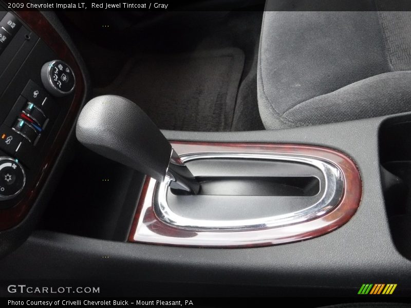 Red Jewel Tintcoat / Gray 2009 Chevrolet Impala LT