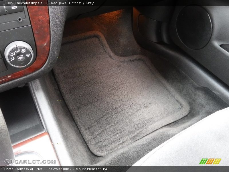 Red Jewel Tintcoat / Gray 2009 Chevrolet Impala LT