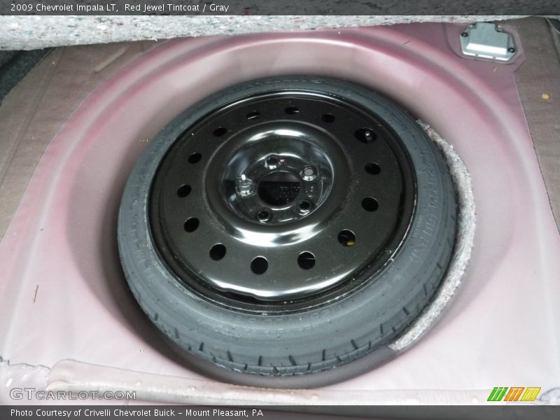 Red Jewel Tintcoat / Gray 2009 Chevrolet Impala LT