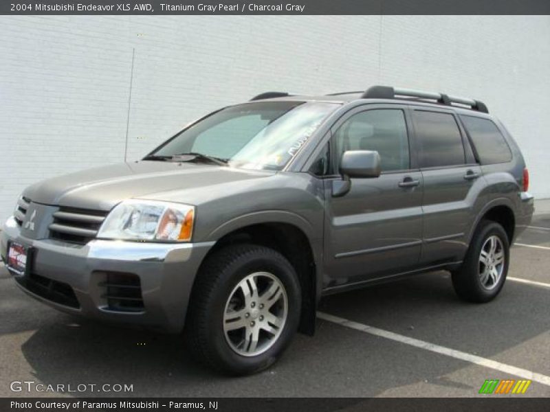 Titanium Gray Pearl / Charcoal Gray 2004 Mitsubishi Endeavor XLS AWD