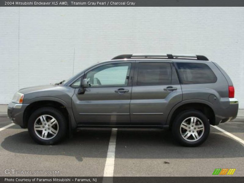 Titanium Gray Pearl / Charcoal Gray 2004 Mitsubishi Endeavor XLS AWD