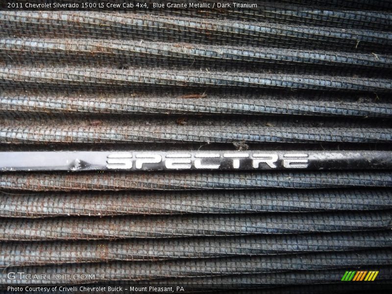 Blue Granite Metallic / Dark Titanium 2011 Chevrolet Silverado 1500 LS Crew Cab 4x4