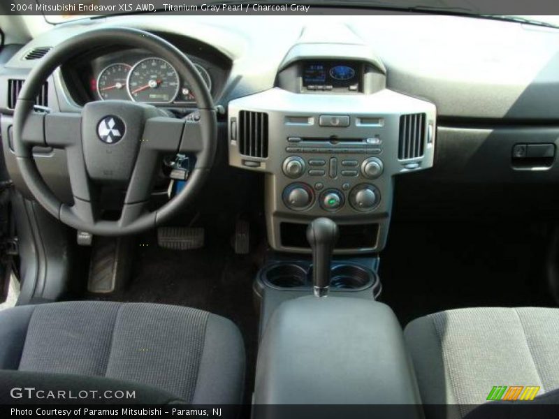 Titanium Gray Pearl / Charcoal Gray 2004 Mitsubishi Endeavor XLS AWD