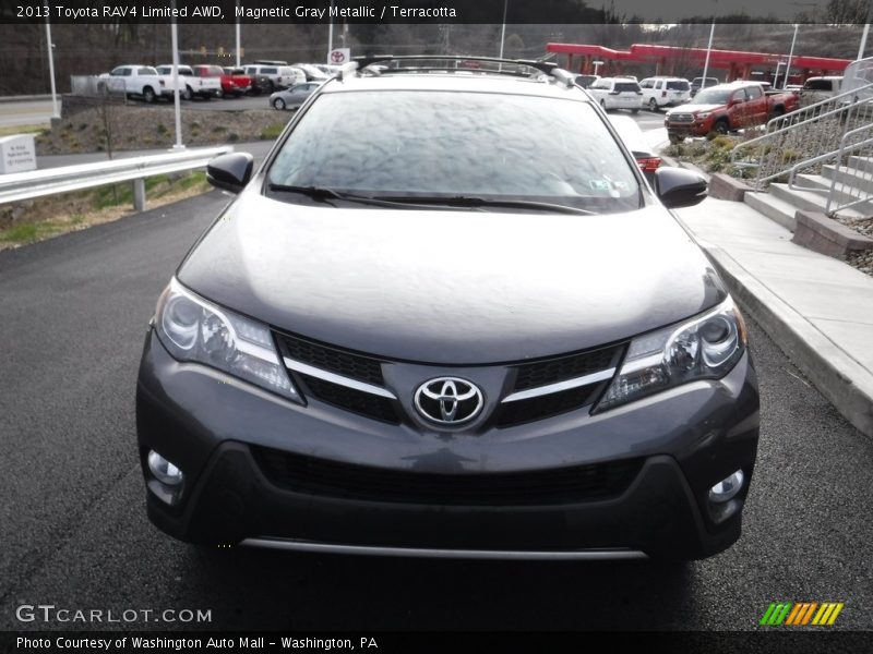 Magnetic Gray Metallic / Terracotta 2013 Toyota RAV4 Limited AWD