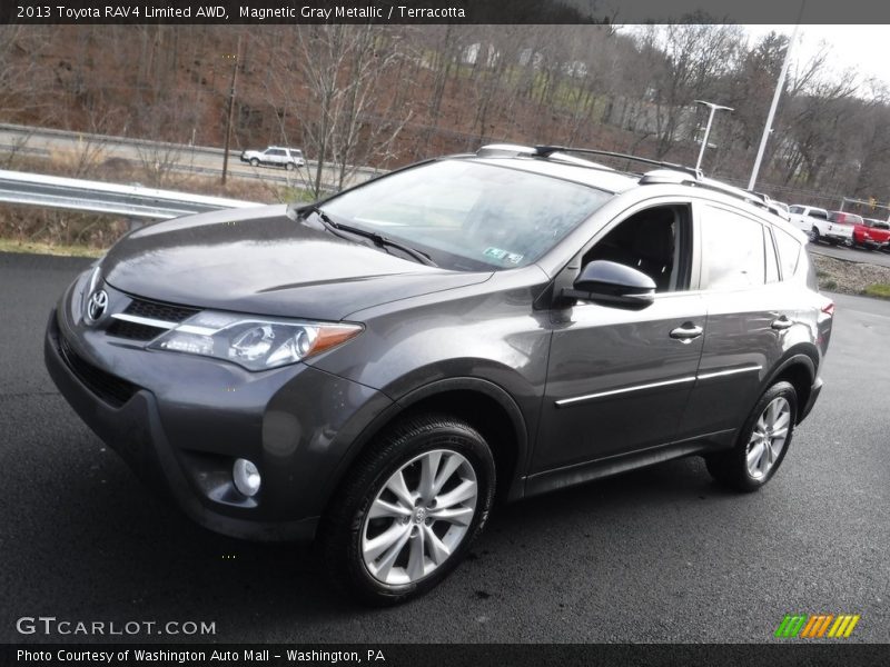 Magnetic Gray Metallic / Terracotta 2013 Toyota RAV4 Limited AWD