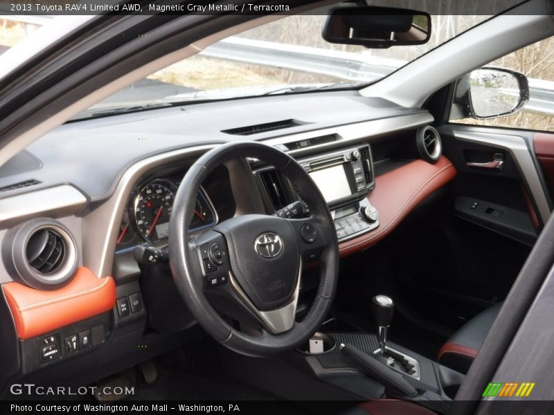 Magnetic Gray Metallic / Terracotta 2013 Toyota RAV4 Limited AWD