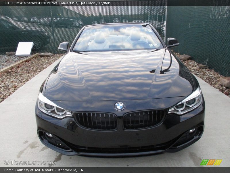 Jet Black / Oyster 2017 BMW 4 Series 430i xDrive Convertible