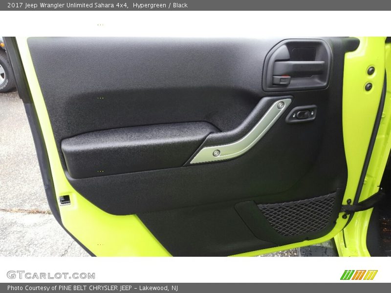 Hypergreen / Black 2017 Jeep Wrangler Unlimited Sahara 4x4