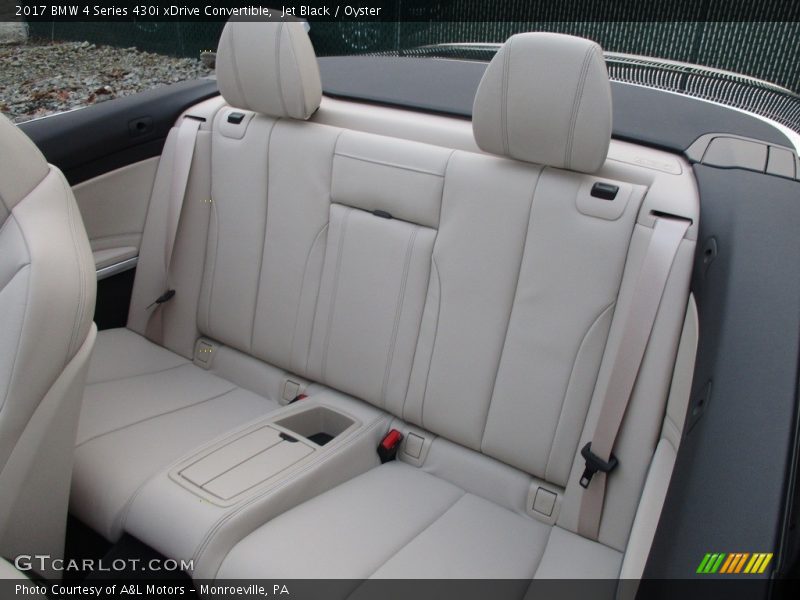 Jet Black / Oyster 2017 BMW 4 Series 430i xDrive Convertible