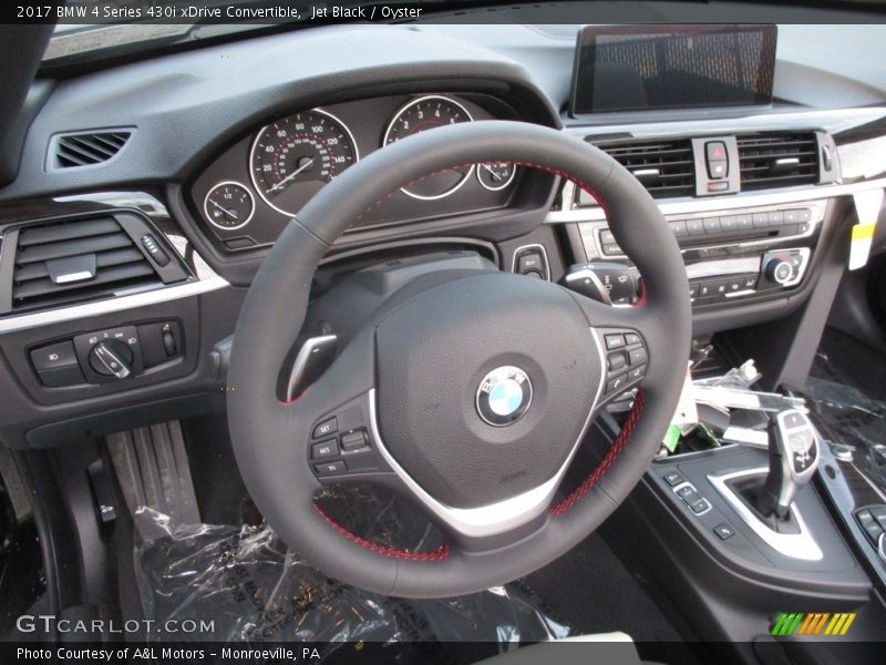 Jet Black / Oyster 2017 BMW 4 Series 430i xDrive Convertible