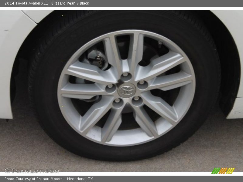 Blizzard Pearl / Black 2014 Toyota Avalon XLE