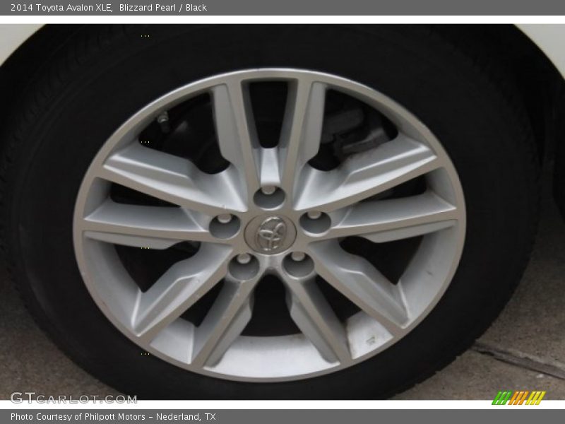 Blizzard Pearl / Black 2014 Toyota Avalon XLE