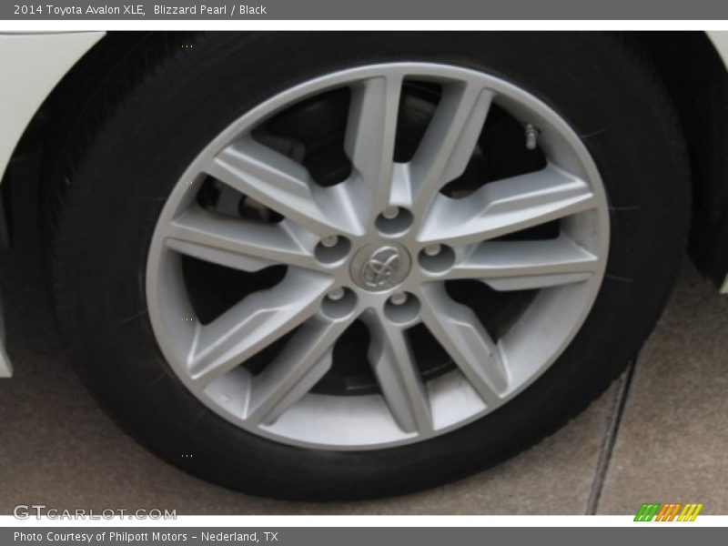Blizzard Pearl / Black 2014 Toyota Avalon XLE