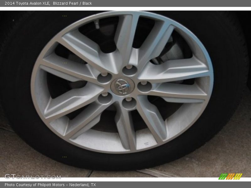 Blizzard Pearl / Black 2014 Toyota Avalon XLE