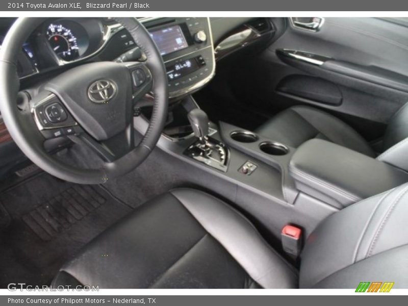 Blizzard Pearl / Black 2014 Toyota Avalon XLE