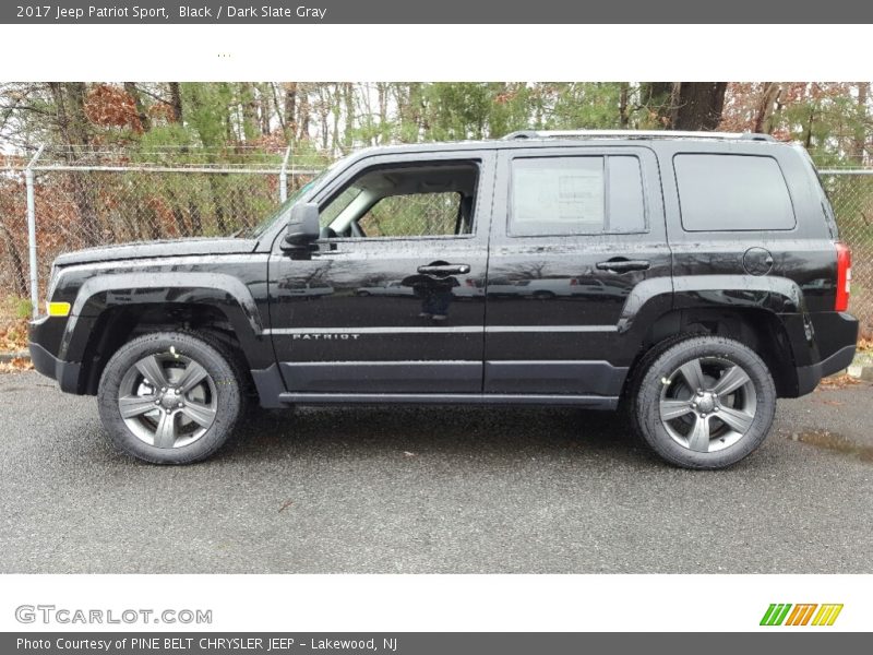 Black / Dark Slate Gray 2017 Jeep Patriot Sport