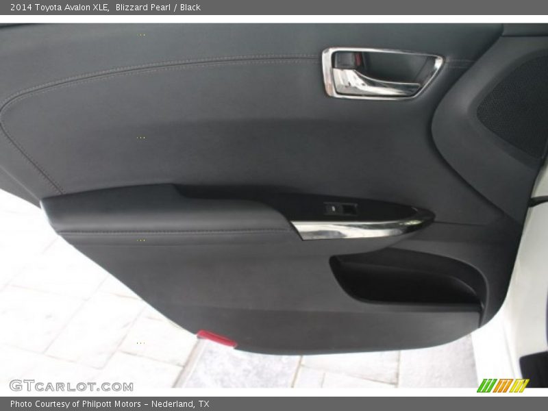 Blizzard Pearl / Black 2014 Toyota Avalon XLE