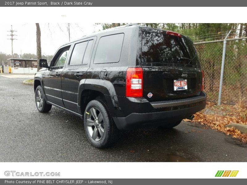 Black / Dark Slate Gray 2017 Jeep Patriot Sport