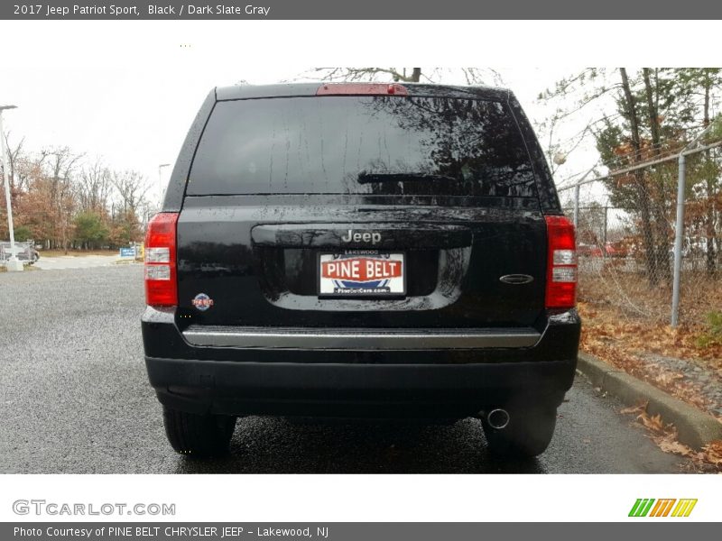 Black / Dark Slate Gray 2017 Jeep Patriot Sport