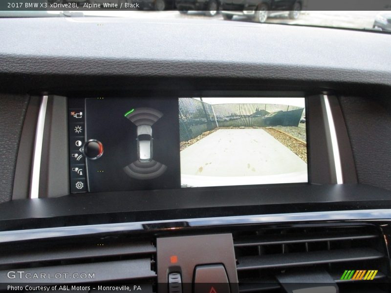 Alpine White / Black 2017 BMW X3 xDrive28i