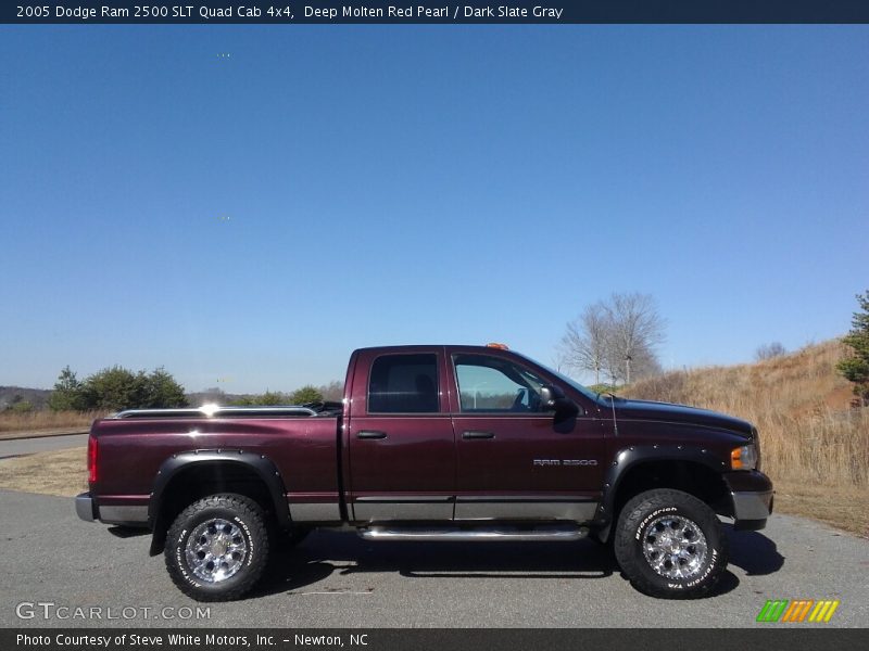 Deep Molten Red Pearl / Dark Slate Gray 2005 Dodge Ram 2500 SLT Quad Cab 4x4