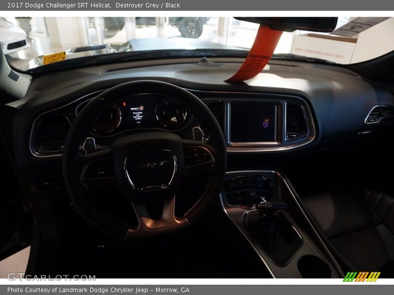 Destroyer Grey / Black 2017 Dodge Challenger SRT Hellcat