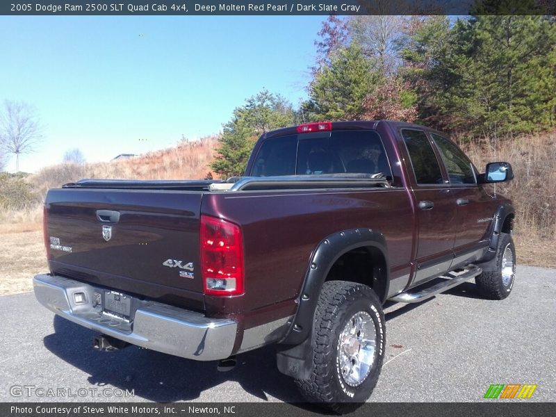 Deep Molten Red Pearl / Dark Slate Gray 2005 Dodge Ram 2500 SLT Quad Cab 4x4