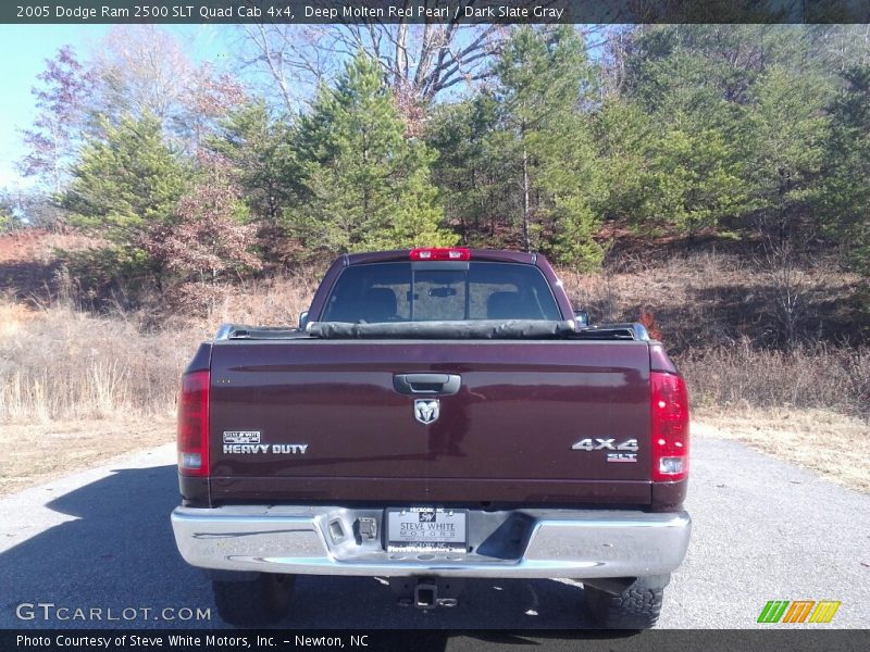 Deep Molten Red Pearl / Dark Slate Gray 2005 Dodge Ram 2500 SLT Quad Cab 4x4