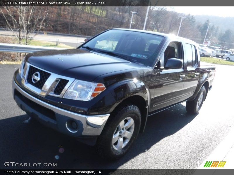 Super Black / Steel 2010 Nissan Frontier SE Crew Cab 4x4